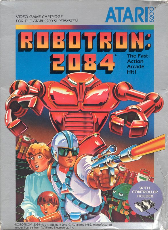 Robotron: 2084 box art for Atari 5200
